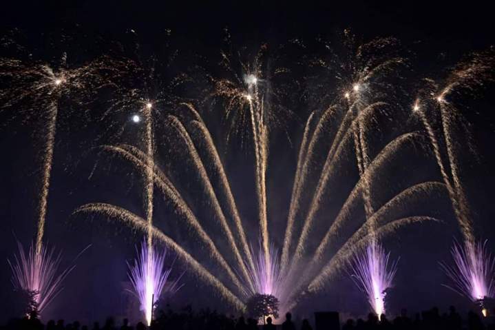 Feux d'artifice Gard